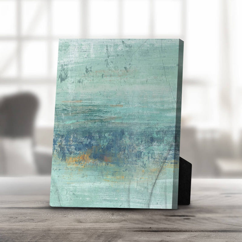 Shades of Turquoise Desktop Canvas