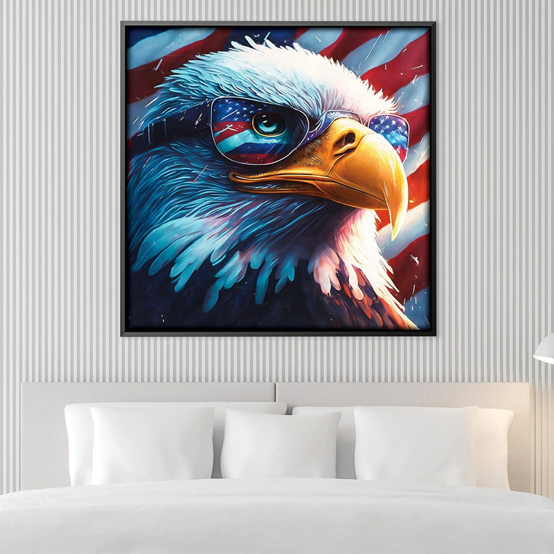 Shades on the Eagle Canvas