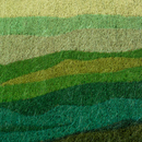 Shades of Meadow - Green Coir Doormat