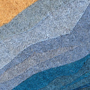 Shades of Sea - Blue Coir Doormat
