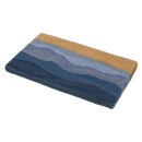 Shades of Sea - Blue Coir Doormat