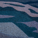 Shades of Sea - Blue Coir Doormat