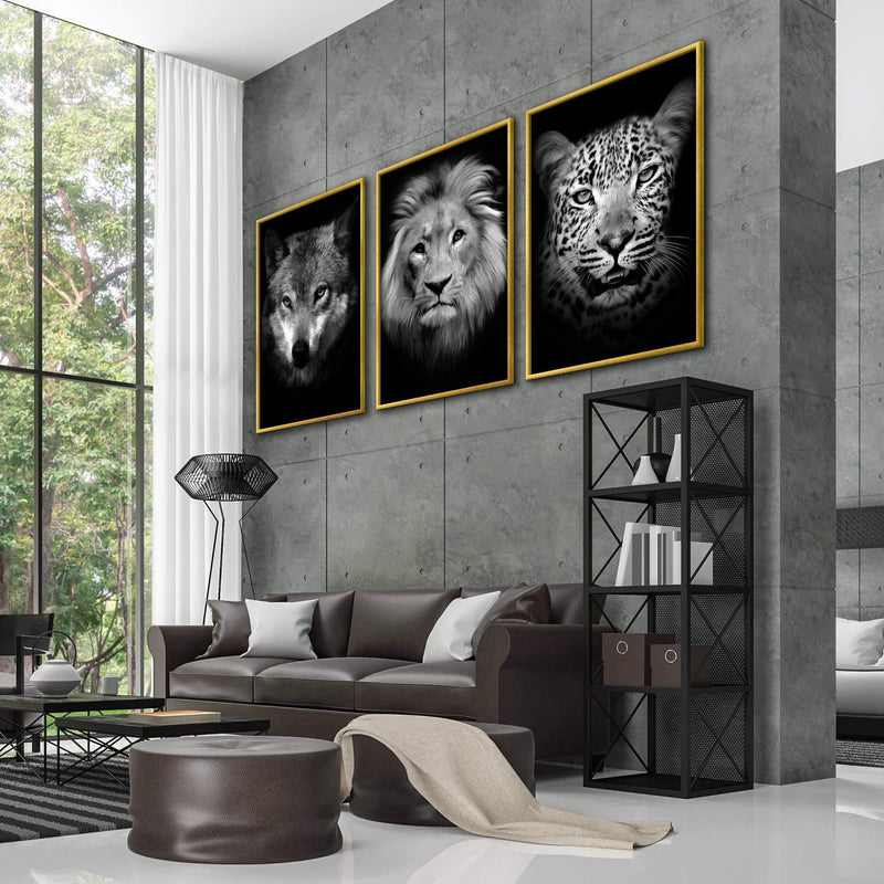 Shadow Animals Canvas