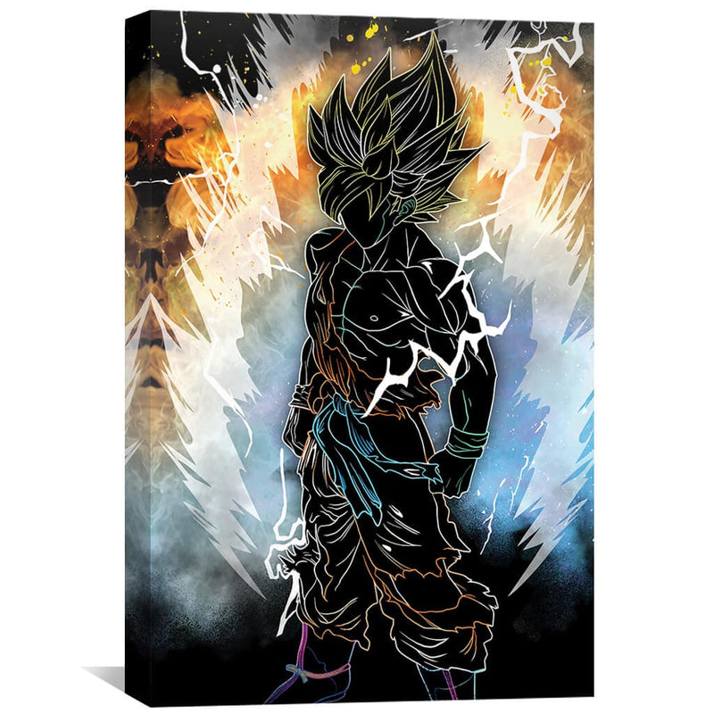 Shadow Saiyan Canvas