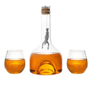 Shark Wine & Whiskey Decanter & Glasses Set - 1000ml