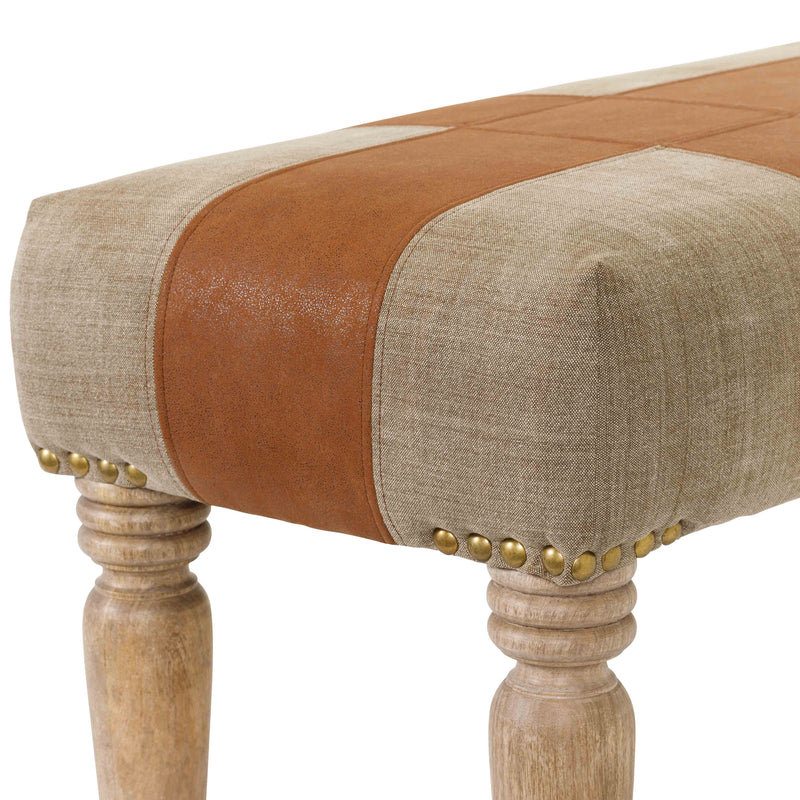 Belapais Brown Bench