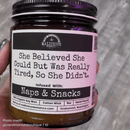 She Believed She Could But Was Really Tired So She Didn’t 9oz Funny Candle | Scented Soy Candle Home Fragrance