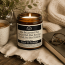 She Believed She Could But Was Really Tired So She Didn’t 9oz Funny Candle | Scented Soy Candle Home Fragrance