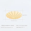 GobekUsa Cream Flower Pendant Light for Dining & Living Room