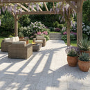 Shell Stone White Tumbled Pavers 18"x36"x1 1/4"