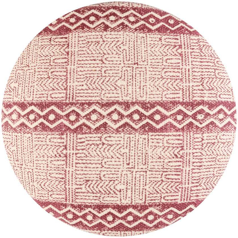 Lumparland Pink Ottoman