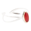 Shine Bright Carnelian Cuff Bracelet