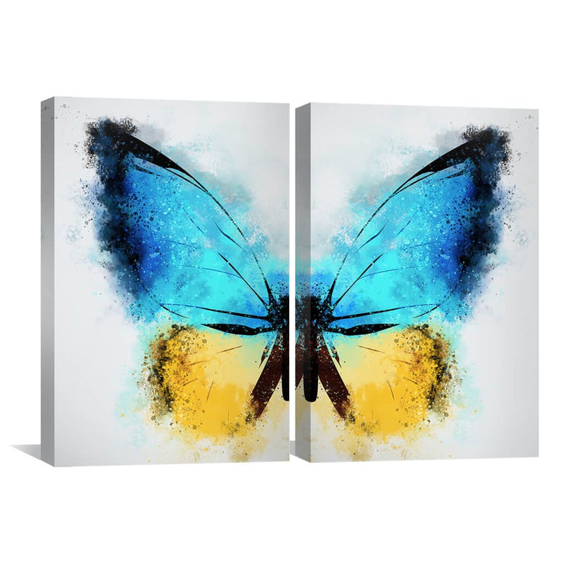 Shining Butterfly Canvas