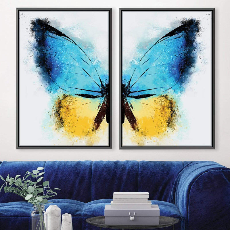 Shining Butterfly Canvas