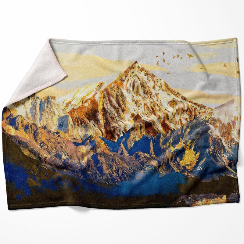 Shining Mountains Blanket