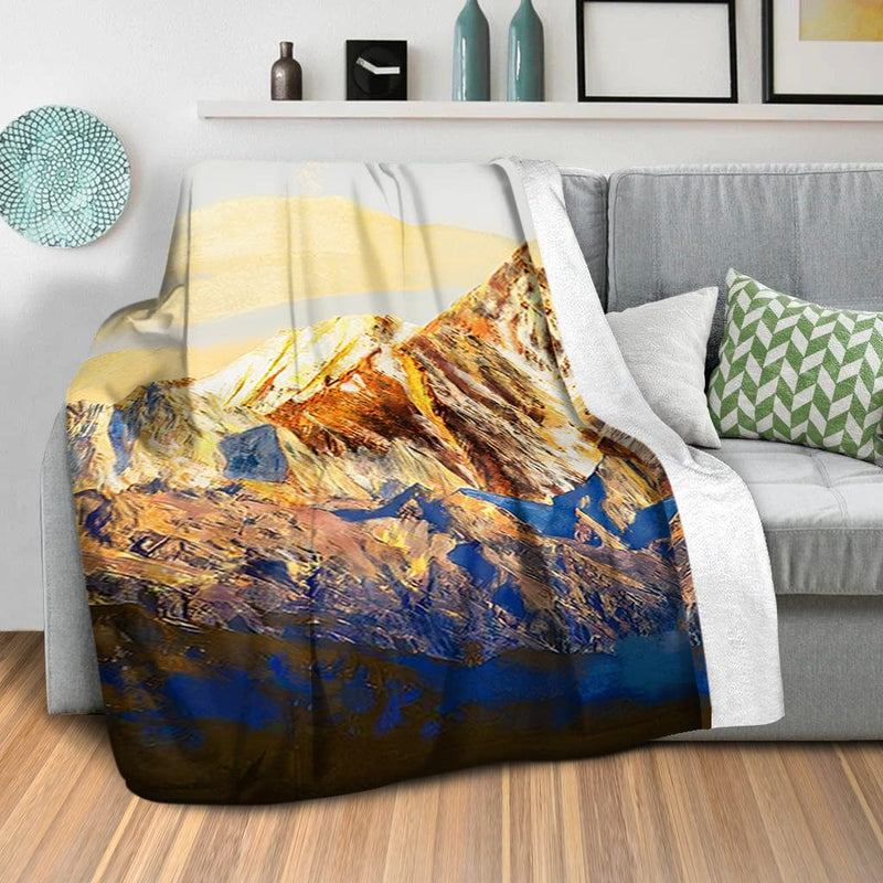 Shining Mountains Blanket