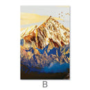 Shining Mountains Canvas