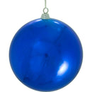 Shiny Blue Ball Ornaments by Lee Display