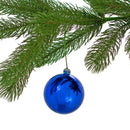 Shiny Blue Ball Ornaments by Lee Display