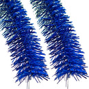 Shiny Blue Tinsel Garland by Lee Display