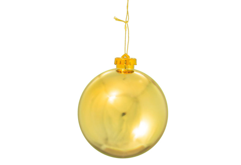 Shiny Gold Ball Ornaments