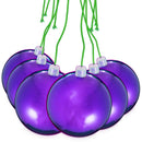 Shiny Purple Ball Ornaments by Lee Display