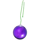 Shiny Purple Ball Ornaments by Lee Display
