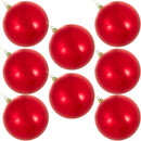 Shiny Red Ball Ornaments
