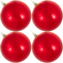 Shiny Red Ball Ornaments