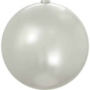 Shiny Silver Ball Ornaments