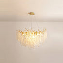 Shiro Noda Glass Coin Chandeliers