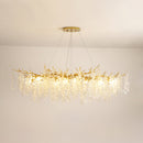 Shiro Noda Glass Coin Chandeliers