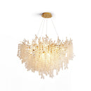 Shiro Noda Glass Coin Chandeliers