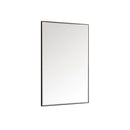 James Martin Rohe 26" Mirror, Matte Black