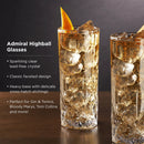 Admiral Highball Glasses, Set of 4 by Viski