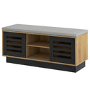Shoe Bench with 6 Storage Compartments and 3 Adjustable Shelves by LJGDeals