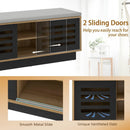 Shoe Bench with 6 Storage Compartments and 3 Adjustable Shelves by LJGDeals