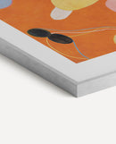 16x20, Silver Aluminum Glass Frame