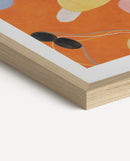 Natural Oak Glass Picture Frame