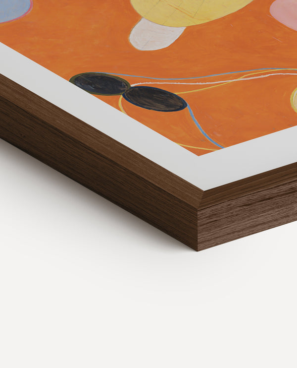 Walnut Oak Square Picture Frame, photo 2 of 6