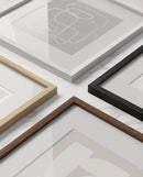 Natural Oak Glass Square Picture Frame