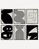 Black abstract