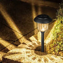 Member's Mark Solar LED Pathway Lights, Stainless Steel 12 Lumens (6 Pack) by Outdoor Solar Outlet