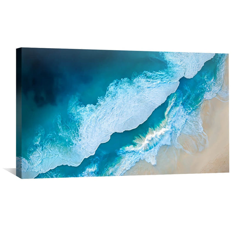 Shoreline Waves Canvas