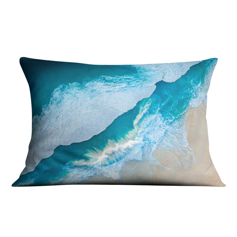 Shoreline Waves Cushion