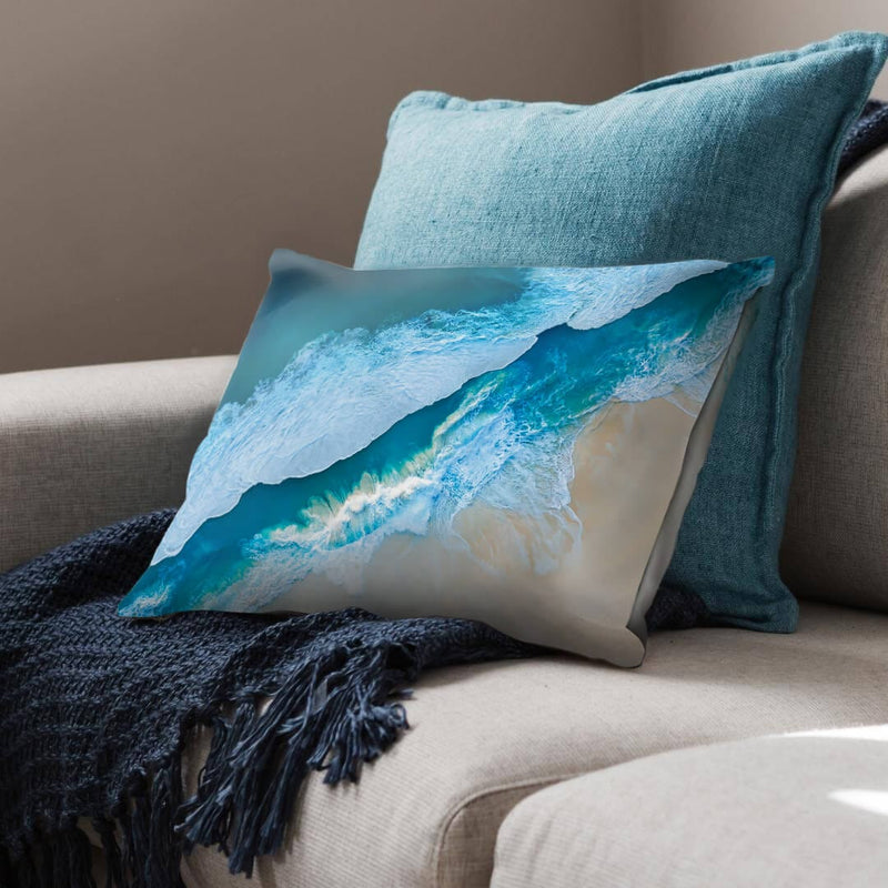 Shoreline Waves Cushion