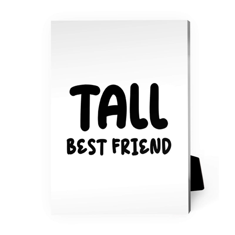 Short Best Friend Desktop Canvas