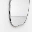 Chrome Irregular Mirror