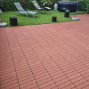 <b>Deck Tiles</b> - Premium WPC Interlocking | DECKO (11.8" x 11.8" x 0.8") - <b>choose color</b> - (One Piece)