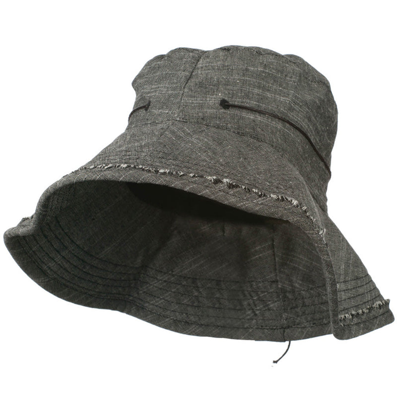 Women's Stitching Sewn Bucket Hat
